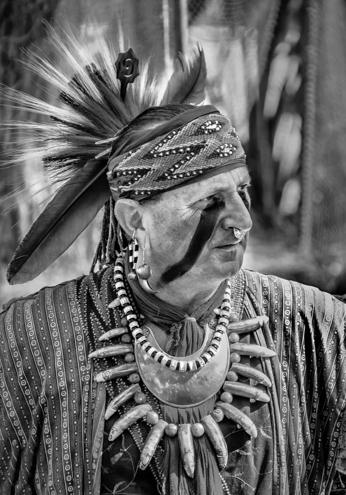 P14-Pow Wow Portrait - Karen Sirnick