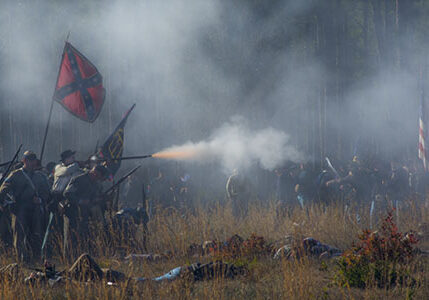 Stand Your Ground - Olustee Reenactment by Chuck Shealy